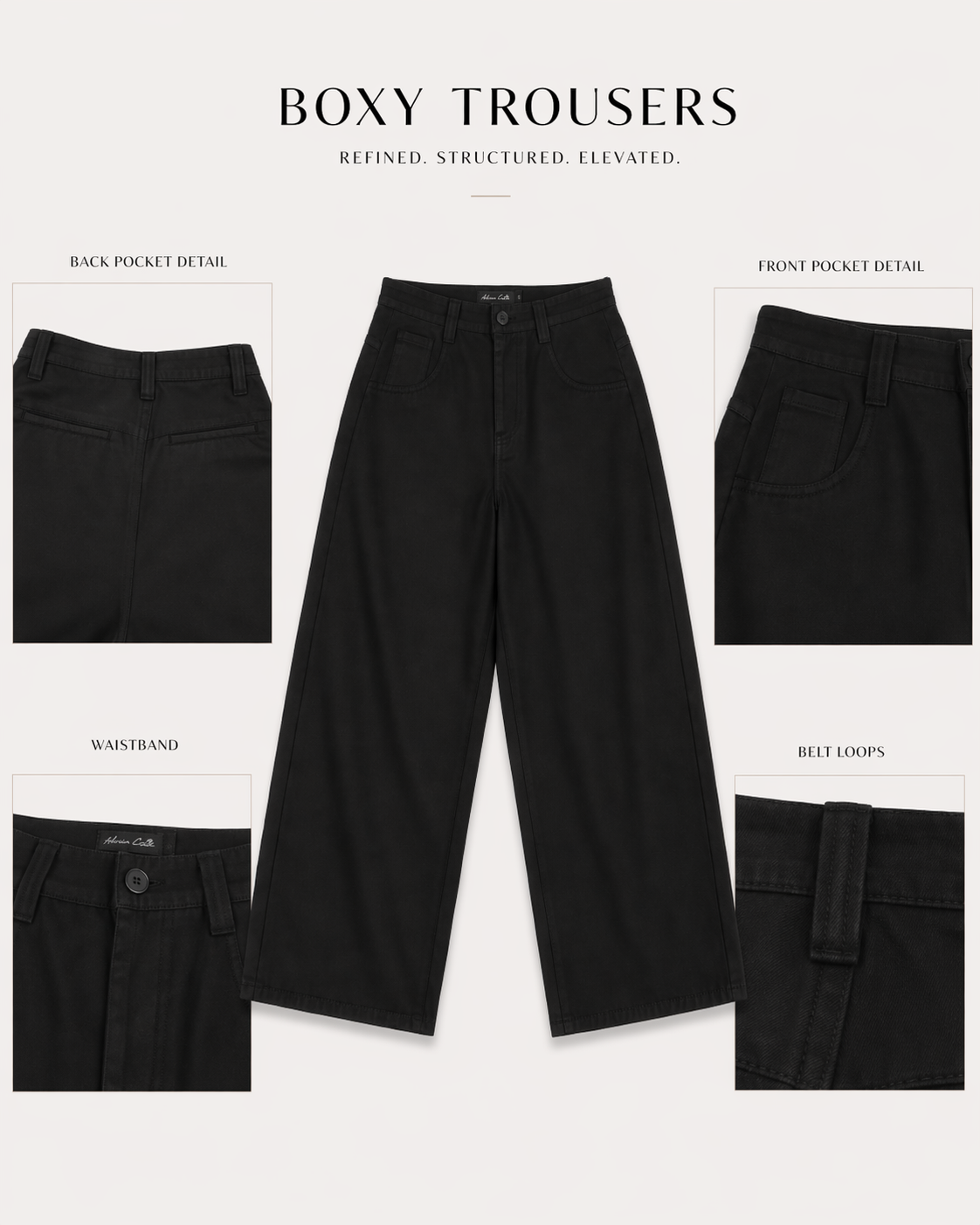 Boxy Trouser